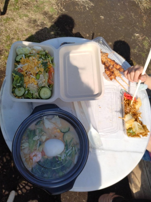 芦花公園のお祭りで私が食べたもの