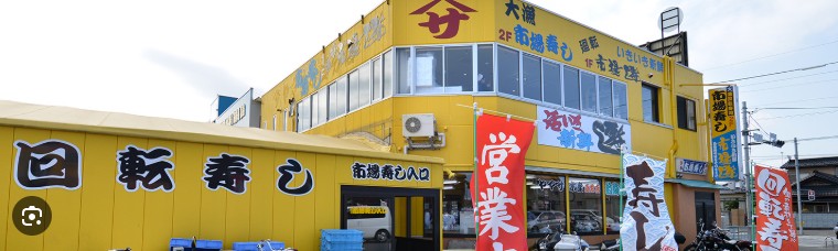 帰れマンデーの茨城春の人気ルートで紹介された那珂湊・おさかな市場の回転寿司『市場寿し』の場所